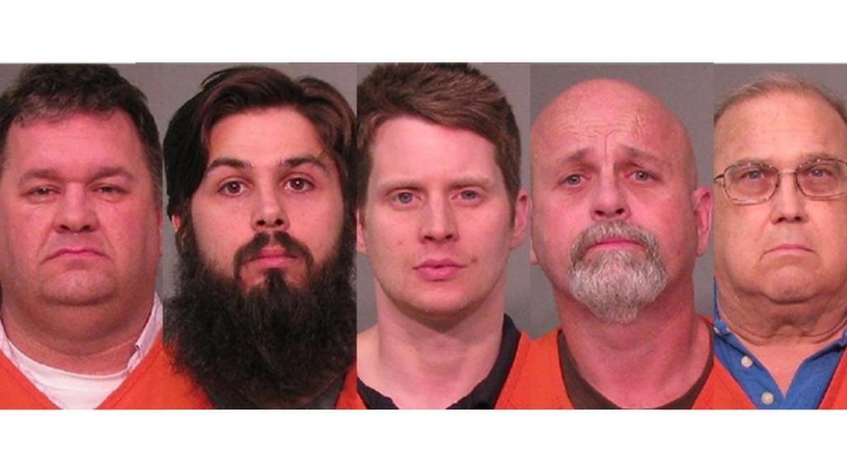 (From the left) Brian Barnes, Chandler Roberts, Elijh Hunter, Michael Stanley, and Randall Page