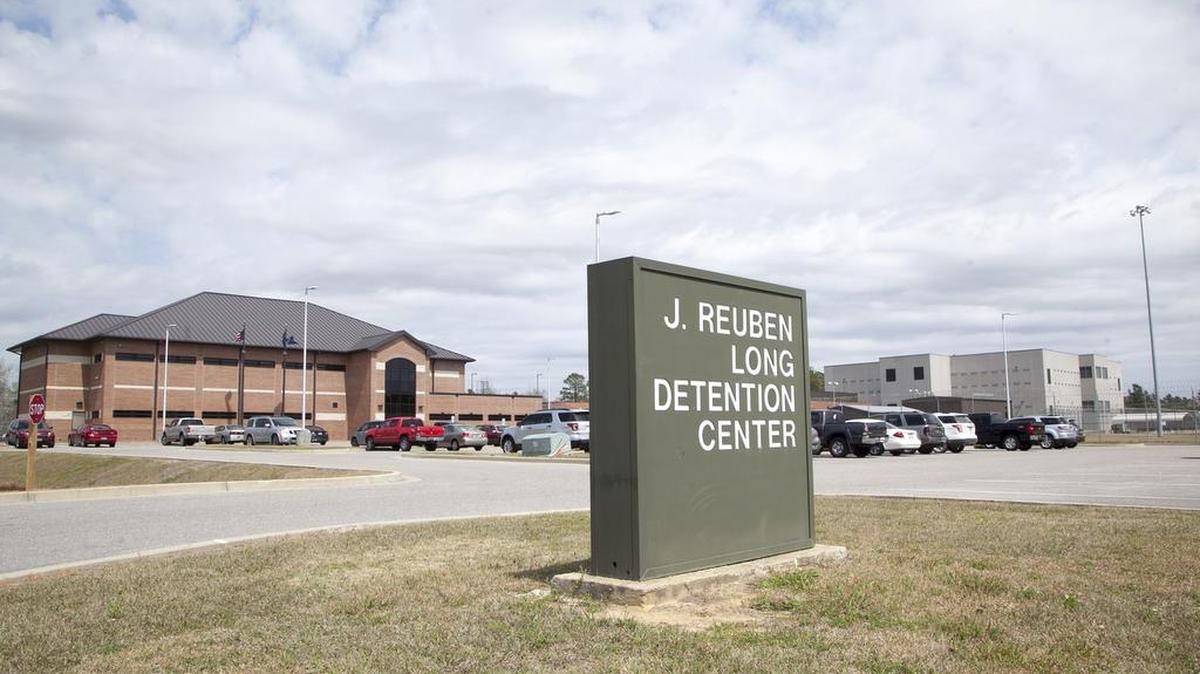 Inside the J.Reuben Long Detention Center where inmates accused of crimes are housed and guarded by Horry County Sheriff's deputies.