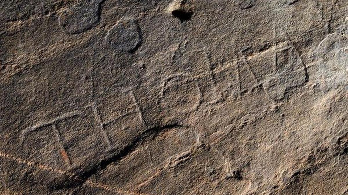 
Ancient petroglyphs will be shown at the new one-of-a-kind Rock Art Museum at the Hagood Mill in Pickens. 
