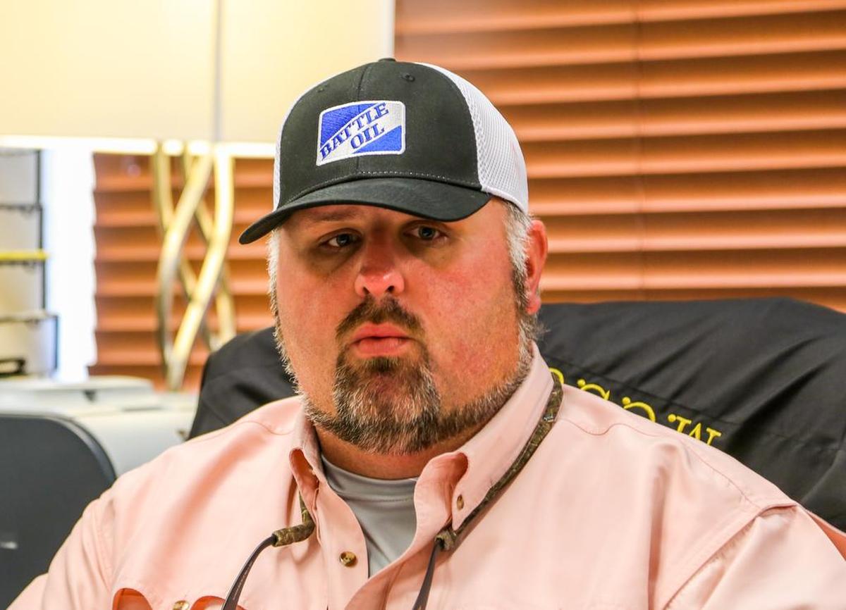 Nichols Mayor Lawson Battle in October 2016.