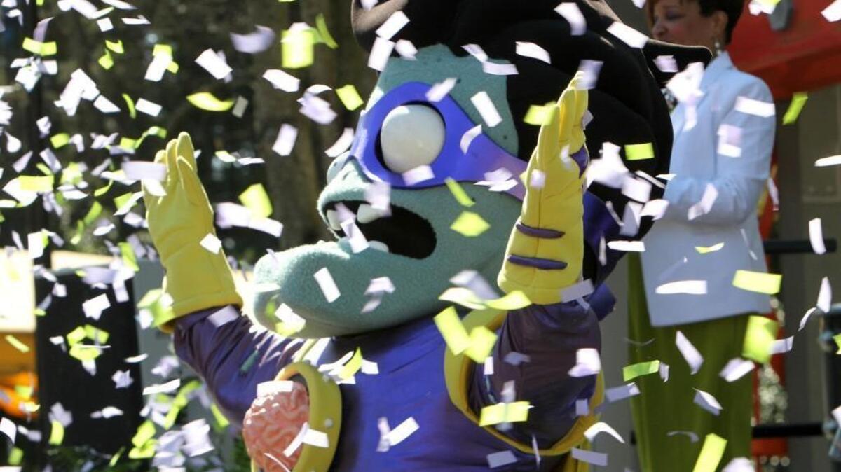 Carowinds unveiled its new attraction Zombies vs. Plants Garden Warfare: 3Z Arena Wednesday.