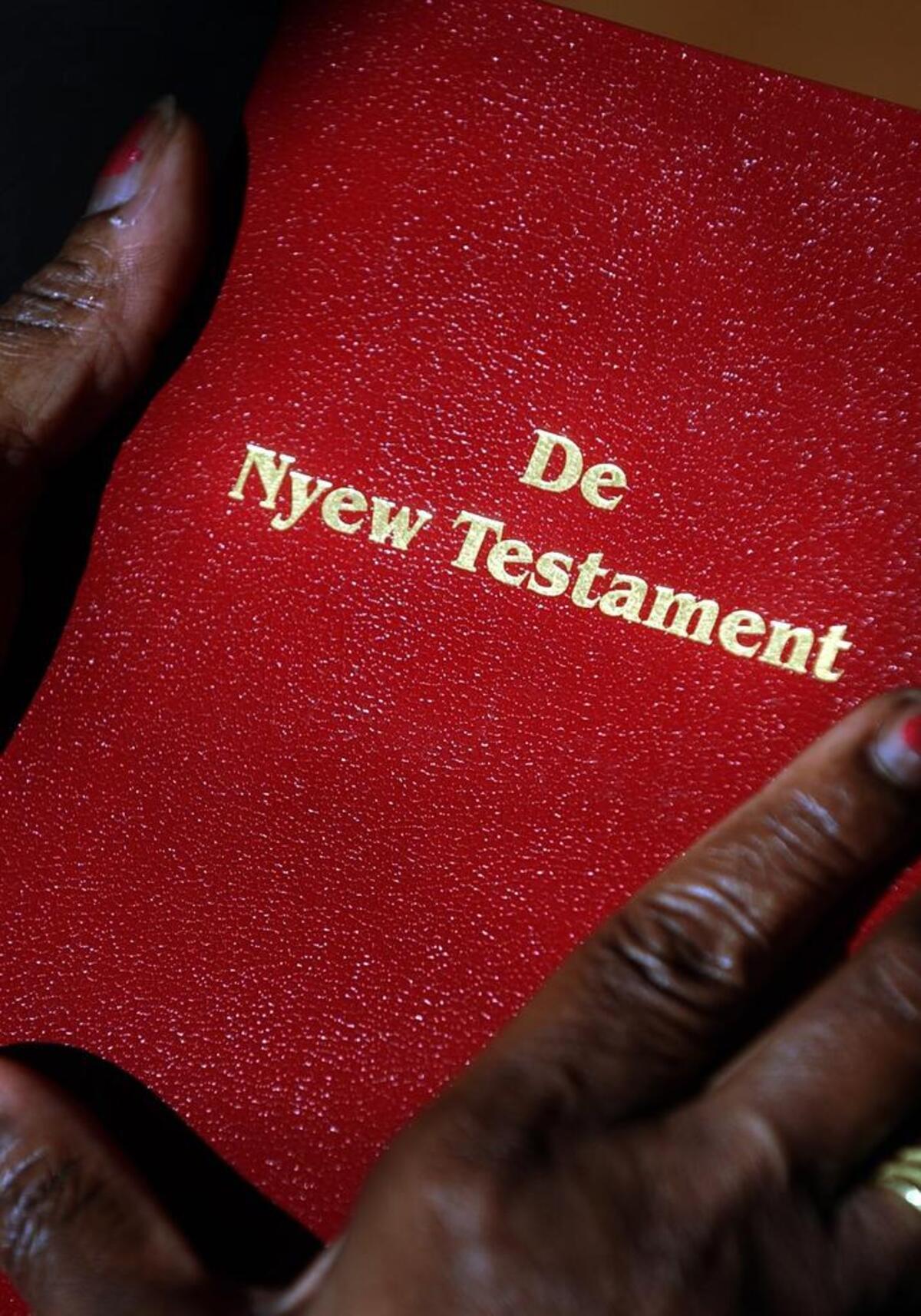 The New Testament – “De Nyew Testament” –was translated into Gullah in 2005.