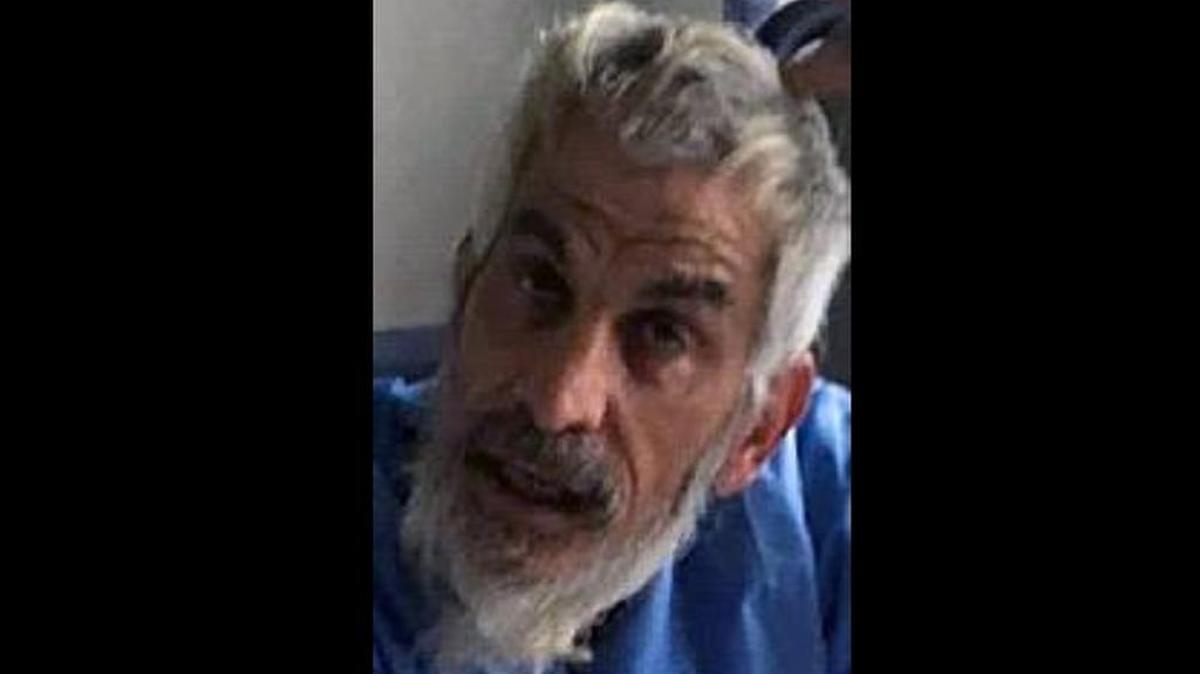 Photograph of an unidentified man found by authorities in Georgetown County on May 28th. He was disoriented and unable to tell authorities who he is.