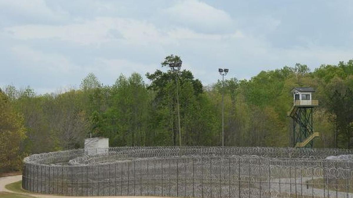 The State Law Enforcement Division assists the Department of Corrections after an officer was held hostage at Perry Correctional facility on Monday.