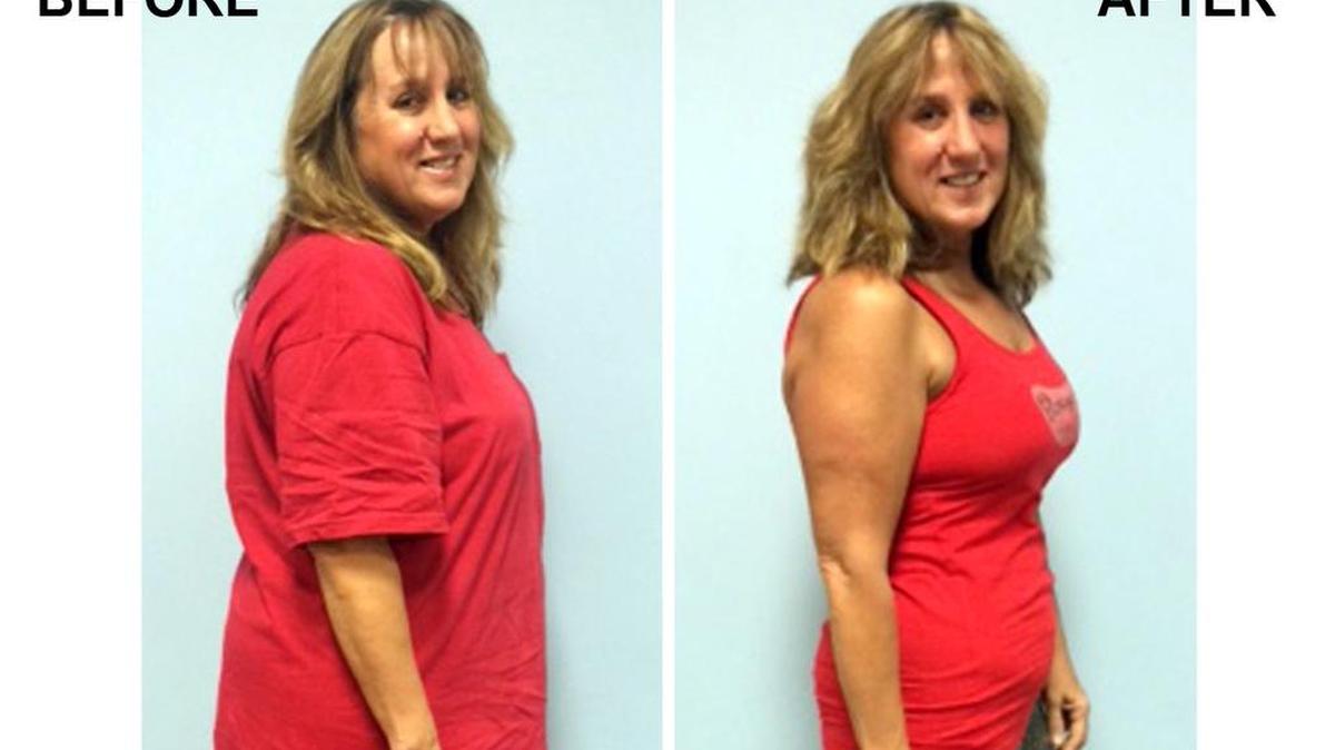 Since entering the contest in 2014, Mary McLeod has lost 40 pounds and 11 inches.
