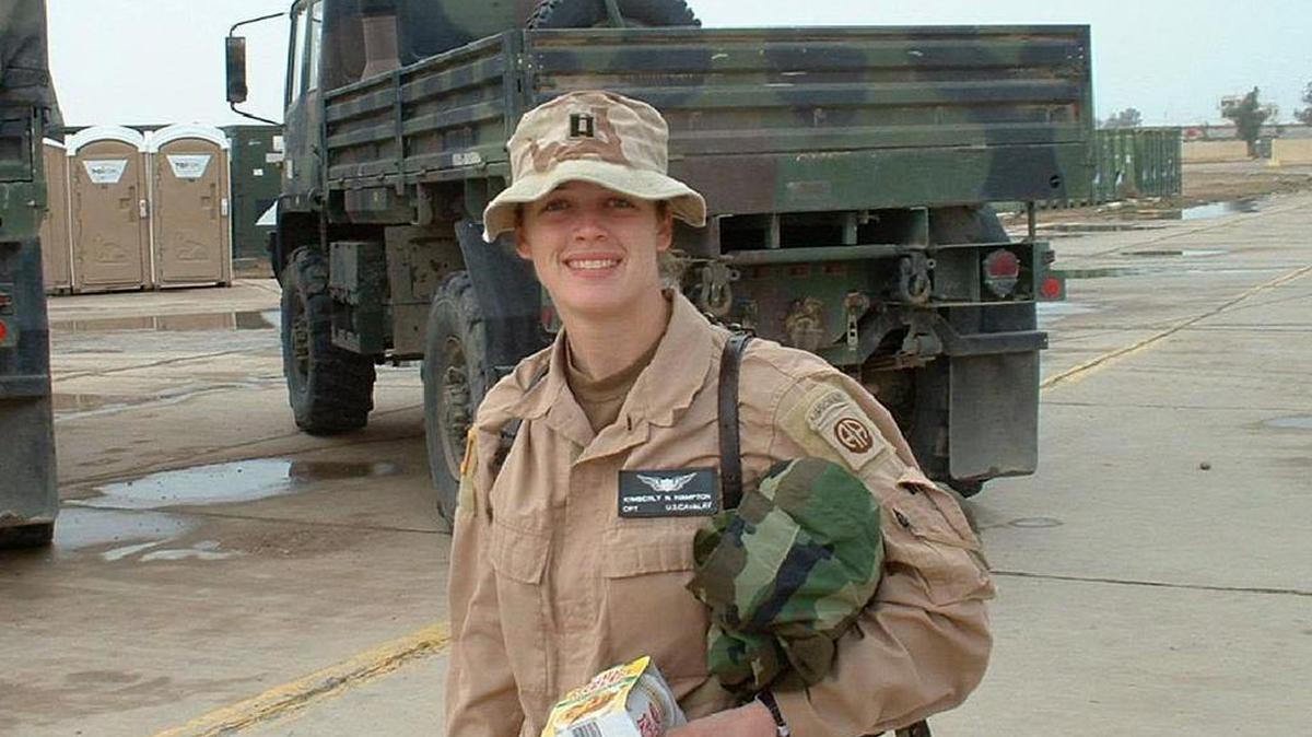 Capt. Kimberly Hampton of Easley died in Fallujah, Iraq in 2004 after her OH-58D Kiowa Warrior helicopter was shot down.