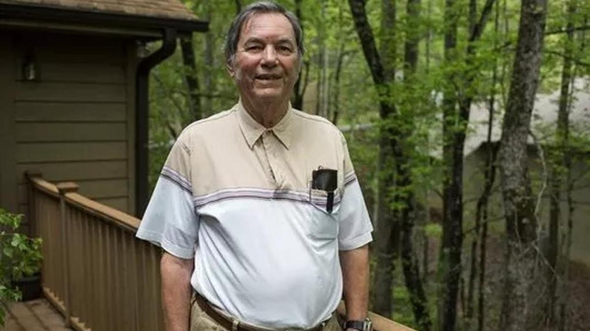 Dr. Donald Liebenberg, an adjunct professor at Clemson University and expert on solar eclipses, poses for a portrait at his home on Wednesday, April 19, 2017.