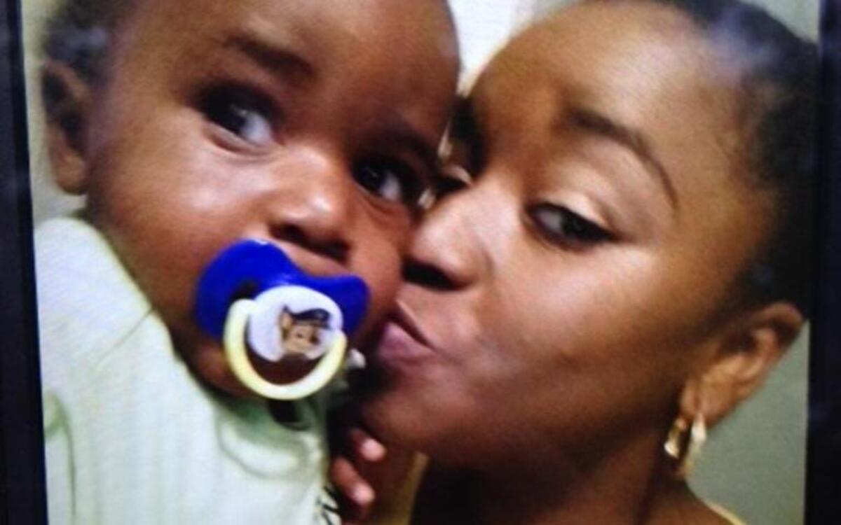 Shayla Da'nia Bryant and her 1-year-old daughter, Alijah Powell