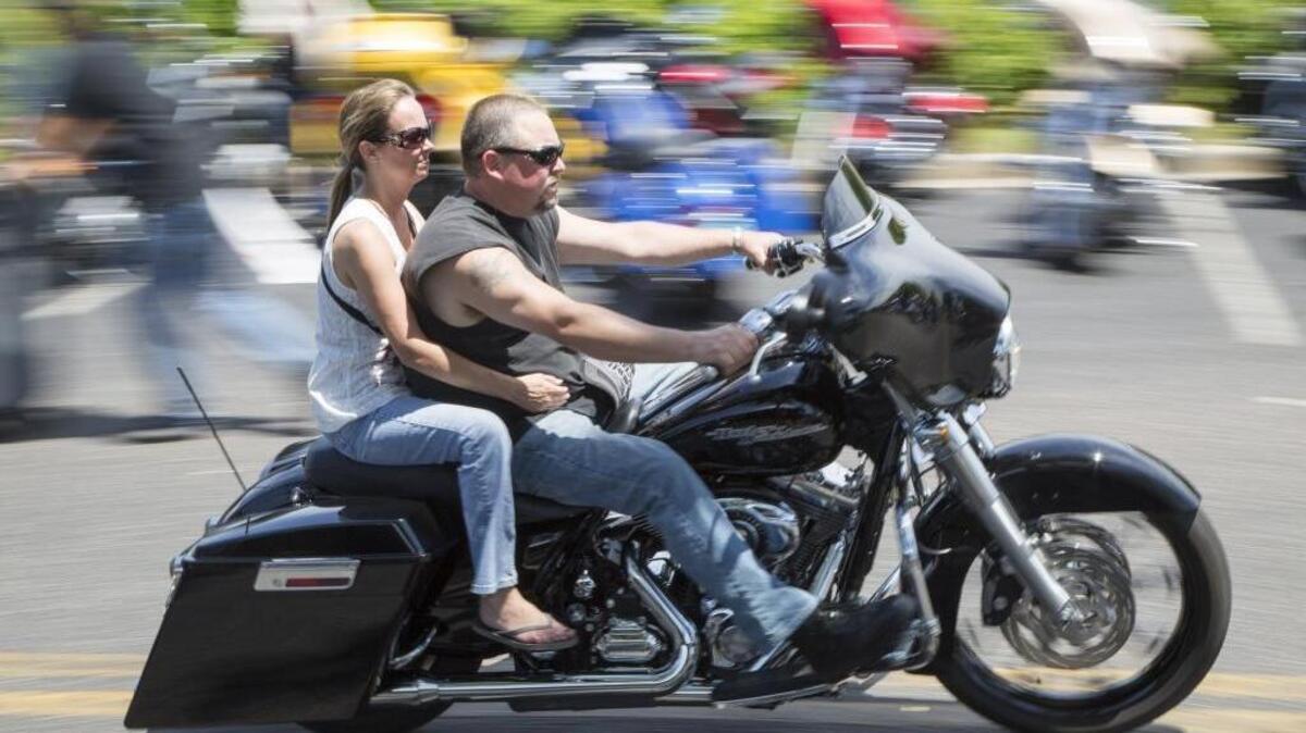 Bikers from all walks of life come to the Myrtle Beach Bike Week Spring Rally to ride the Grand Strand.