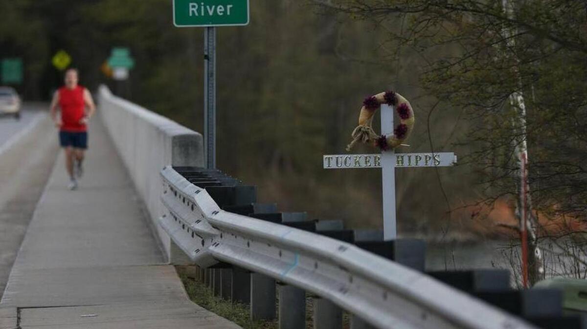 State 93 bridge between Clemson and Oconee County.