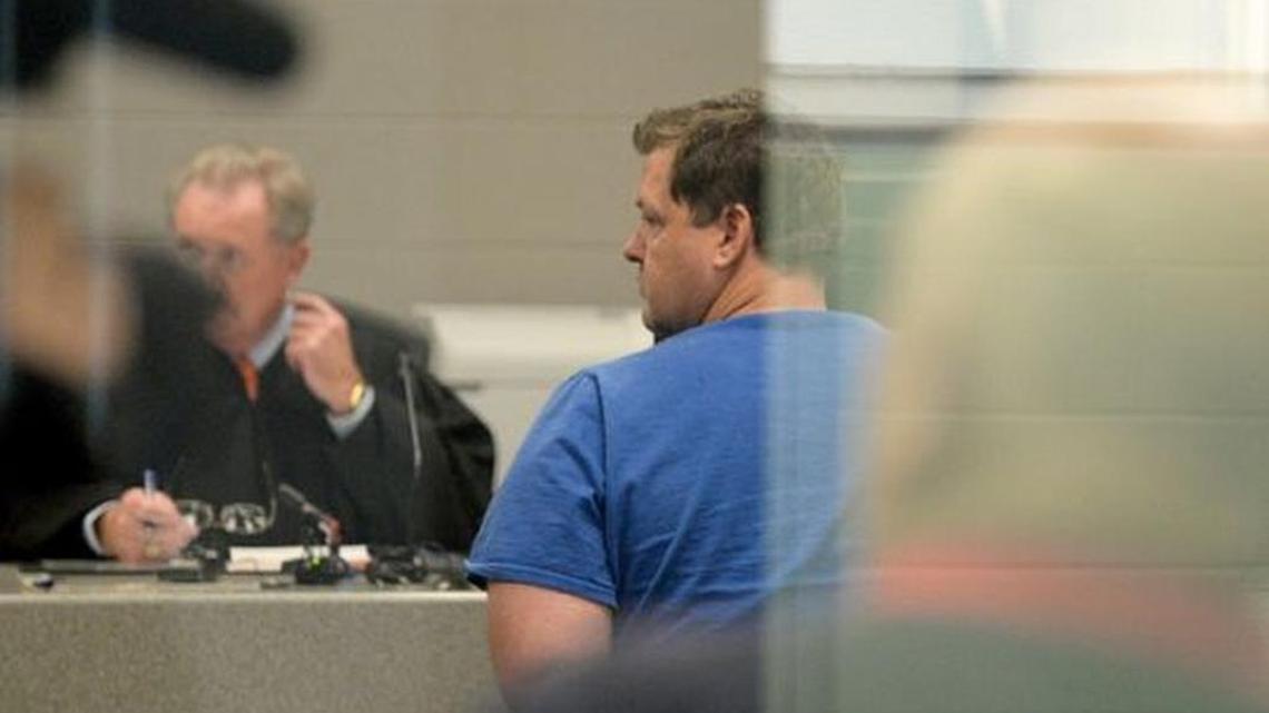 A court hearing at the Spartanburg County Detention Center for Todd Kohlhepp after a missing woman was found chained on his Wofford Road property.