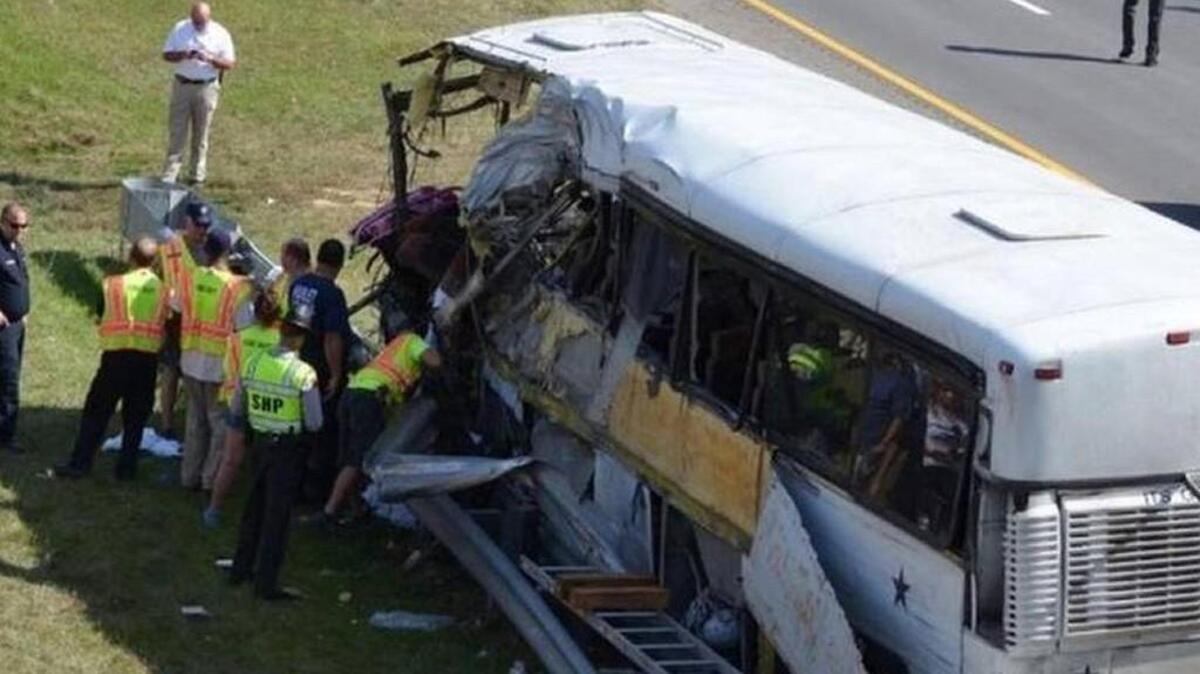 A crash involving a charter bus in September 2016 killed four and injured dozens from the Ramah Juco Academy football team from Rock Hill. The crash happened near Hamlet, N.C.