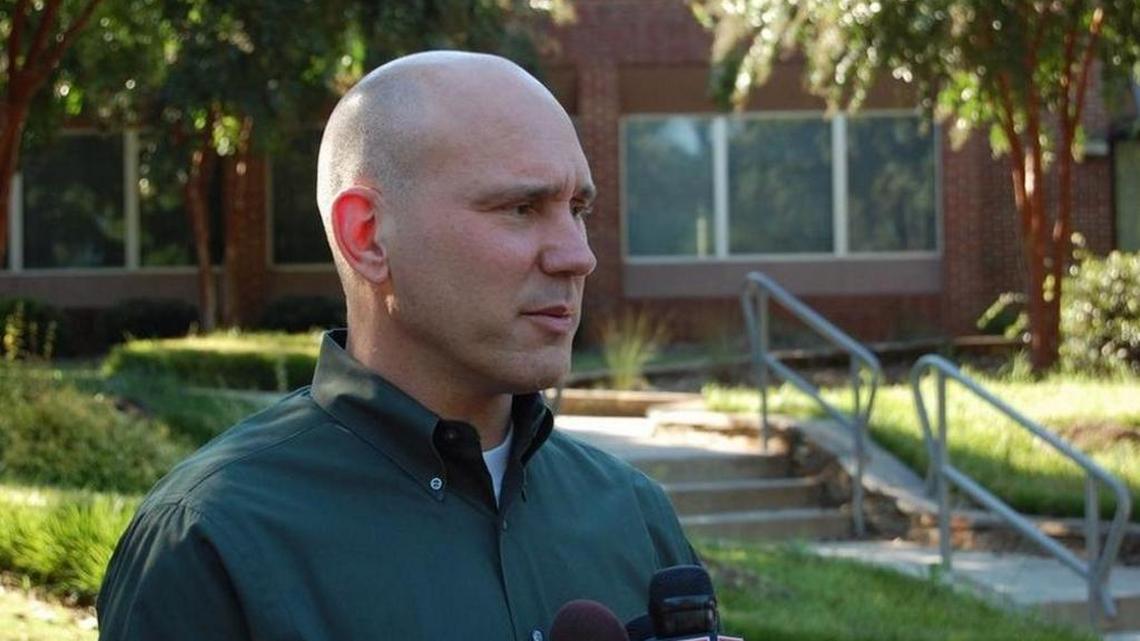 Spartanburg Scvhool District 5 Superintendent Scott Turner said he was alarmed by the vulgar language contained in online threats made against Jewish and Muslim Byrnes High School students.