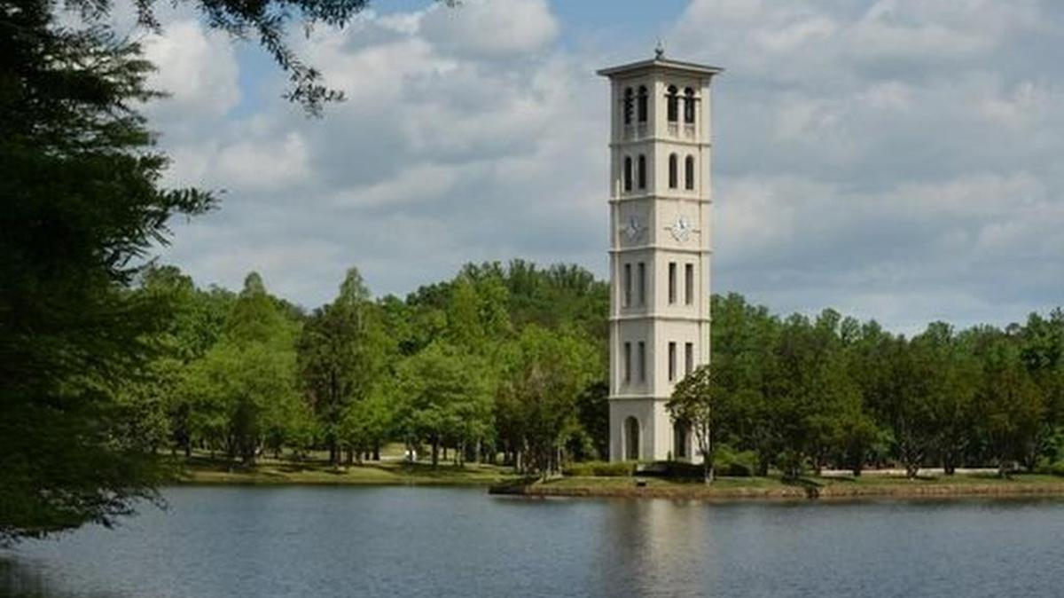 Bell tower at Furman University, Greenville, SC