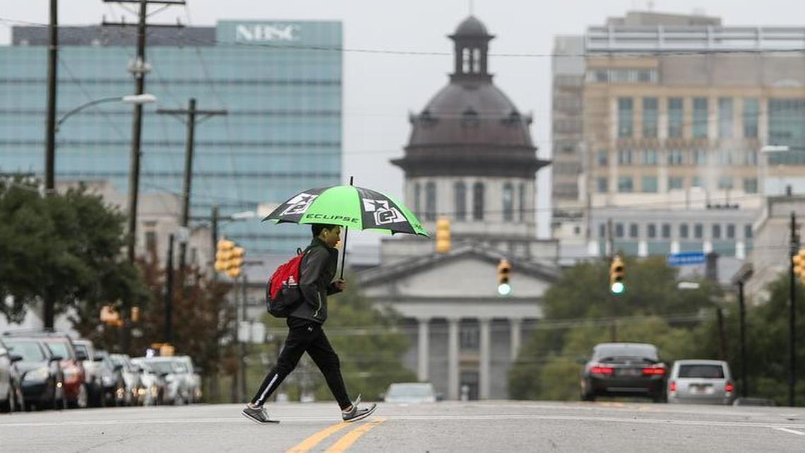 The Columbia area is expected to receive up to 3 inches of rain over Friday and Saturday.