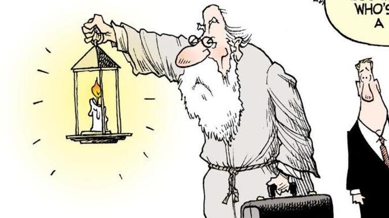 Ariail on Diogenes' latest quest