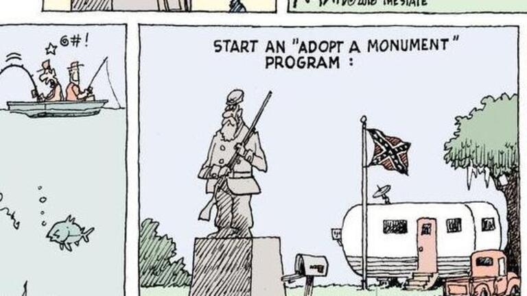 Ariail has some ideas on what to do with Confederate monuments