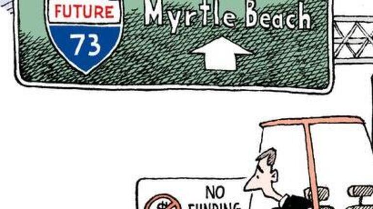 Ariail on I-73 to Myrtle Beach