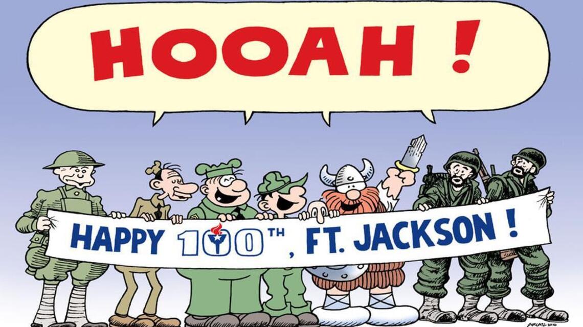 Thanks to veterans, Fort Jackson for serving our country