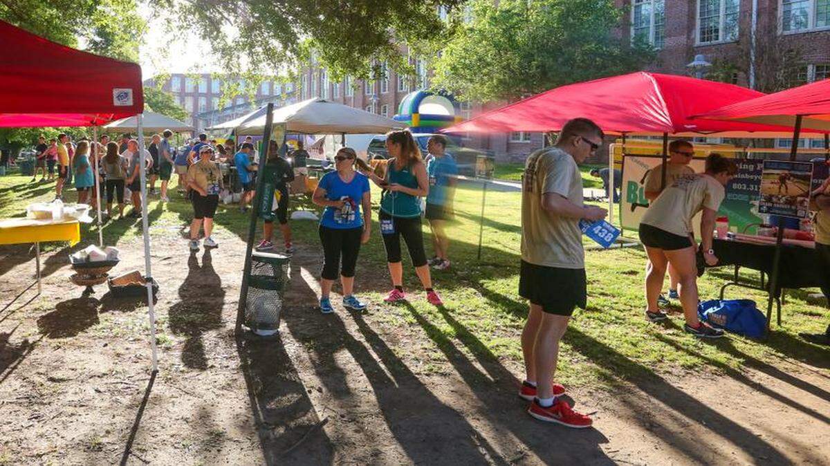
Participants enjoy the annual Olympia Community Festival.
