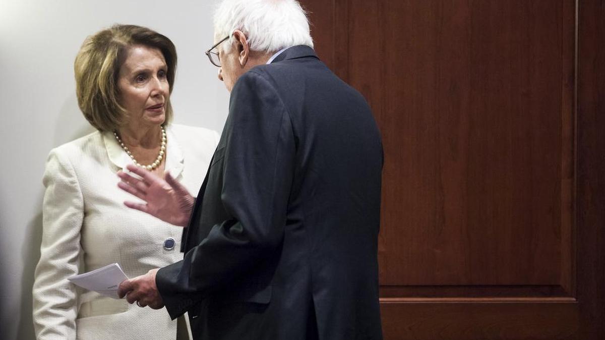 Sen. Bernie Sanders and Rep. Nancy Pelosi