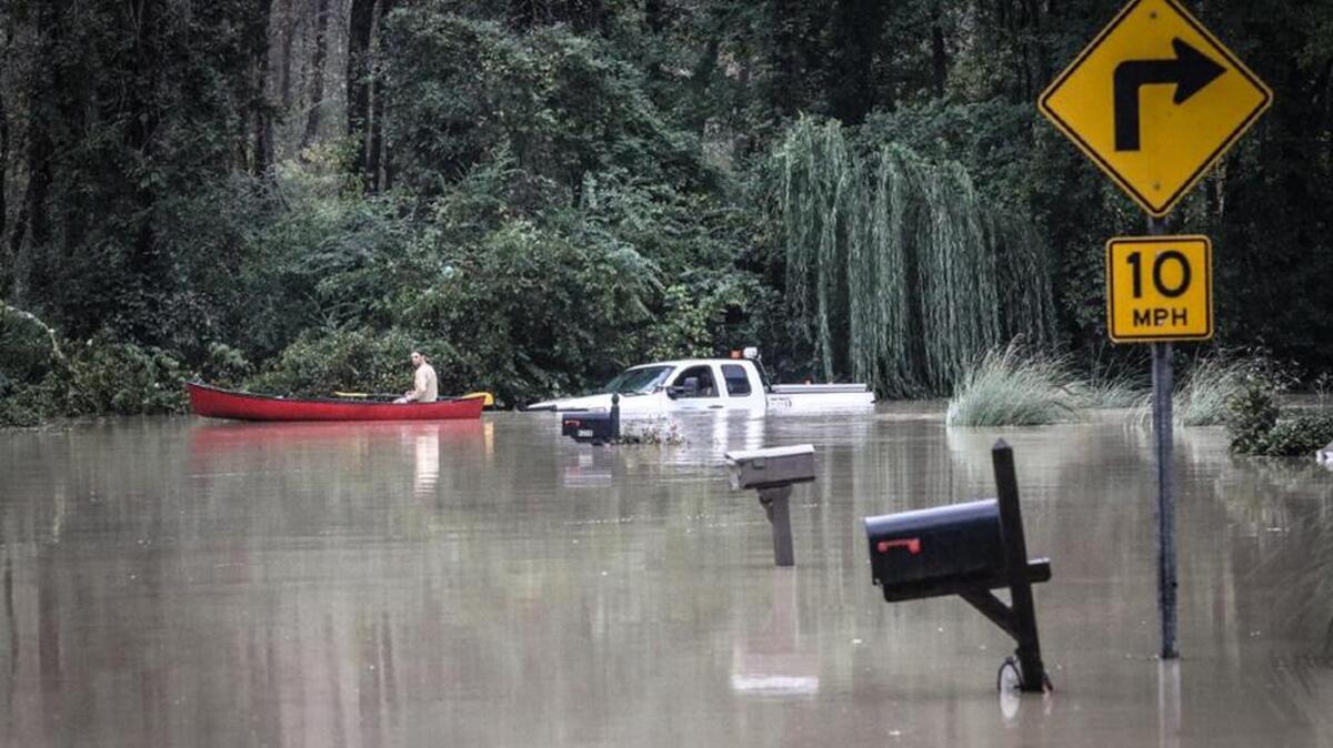 
Rescue crews from across the country worked to help those in need after rain and flood water ravaged Columbia on Sunday.
