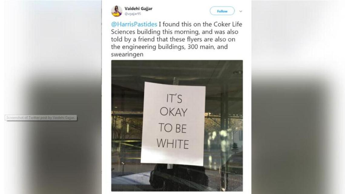 Screenshot of Twitter post by Vaidehi Gajjar.