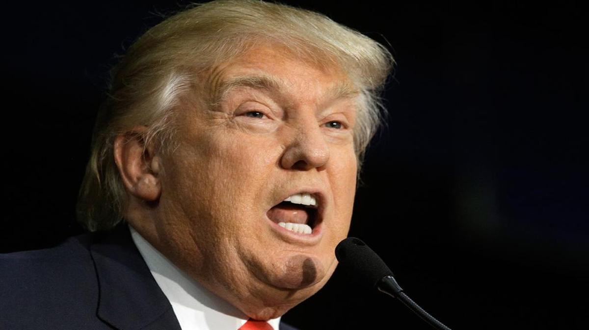 Republican presidential candidate Donald Trump