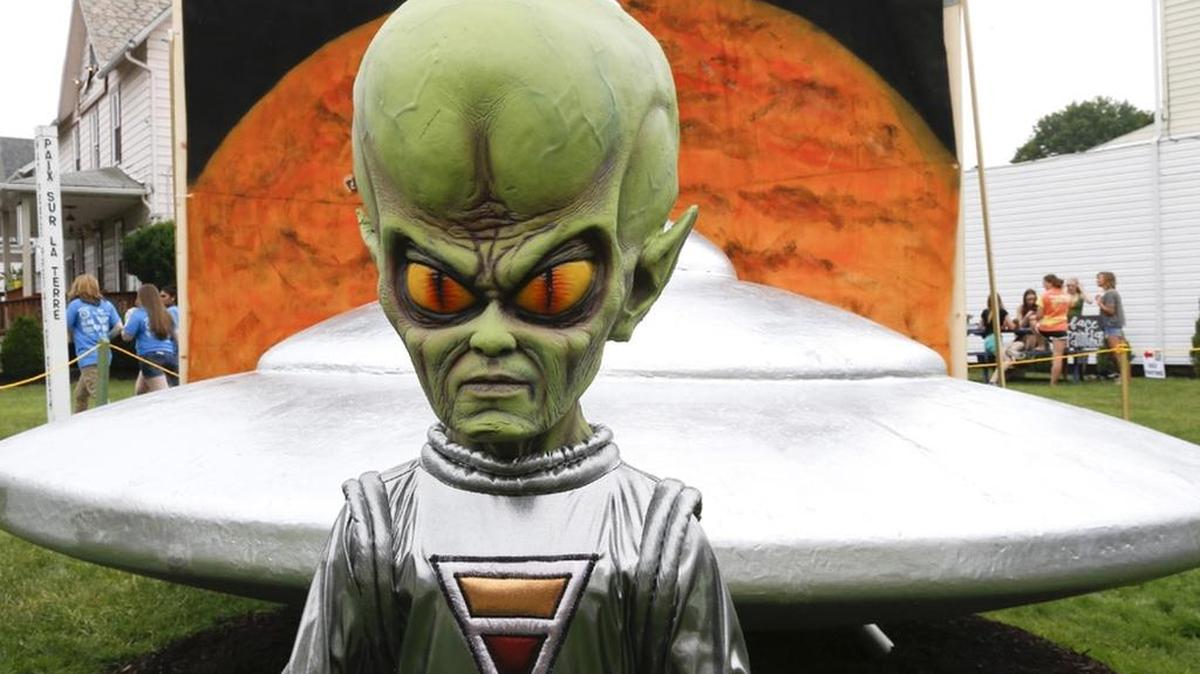 Where on Earth would little green men be most comfortable? South Carolina, of course.