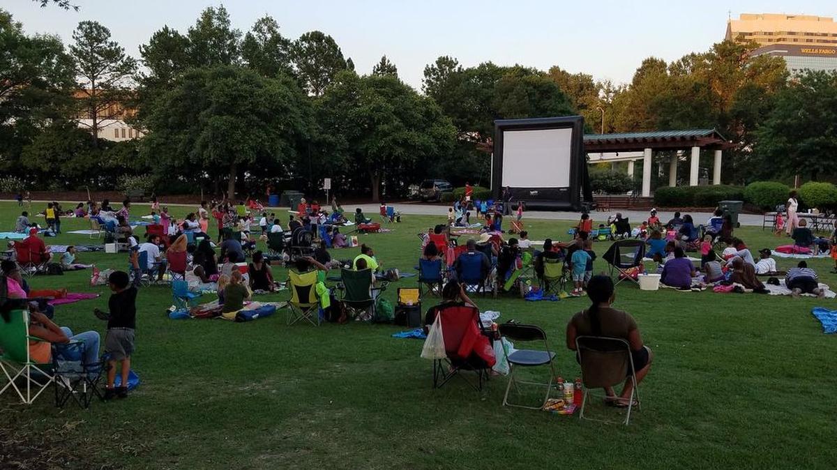 Columbia’s Finlay Park hosts movies, concerts and other events.