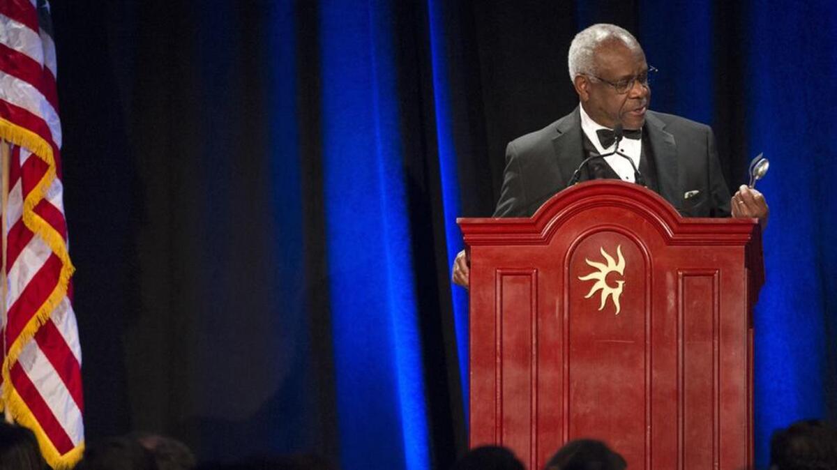 Supreme Court Justice Clarence Thomas