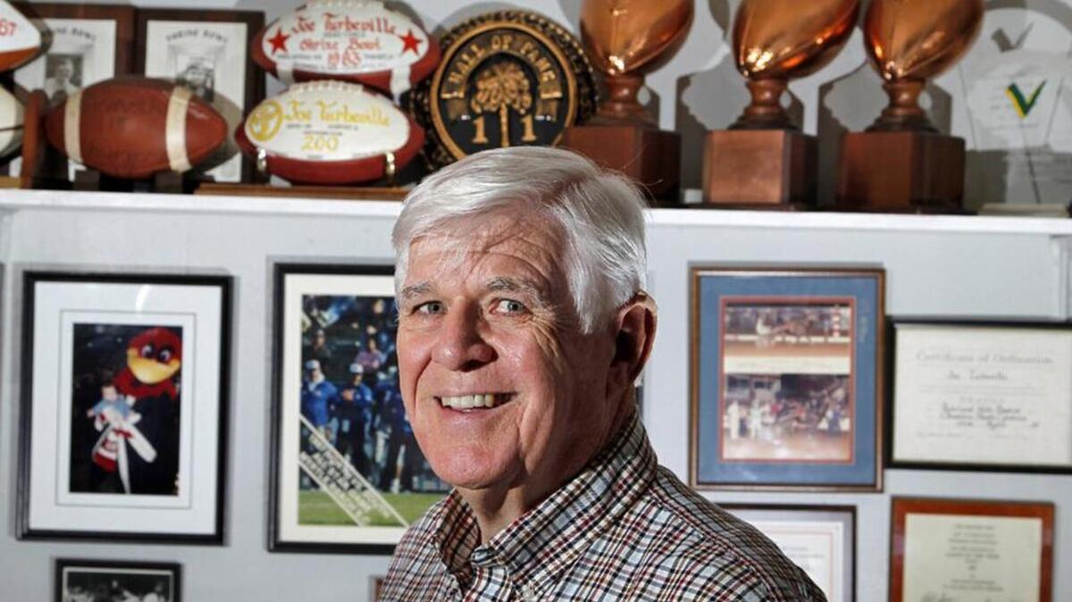 Former Spring Valley and Irmo football coach Joe Turbeville