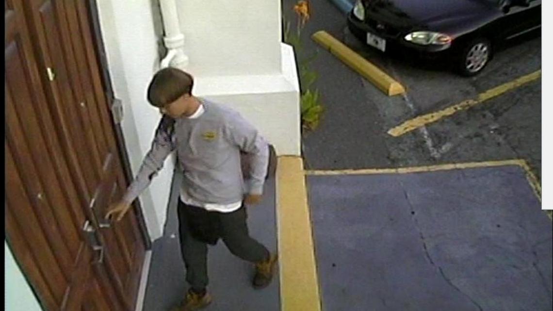 Dylann Roof, a white supremacist, enters Emanuel AME Church in Charleston before shooting to death nine African-Americans.