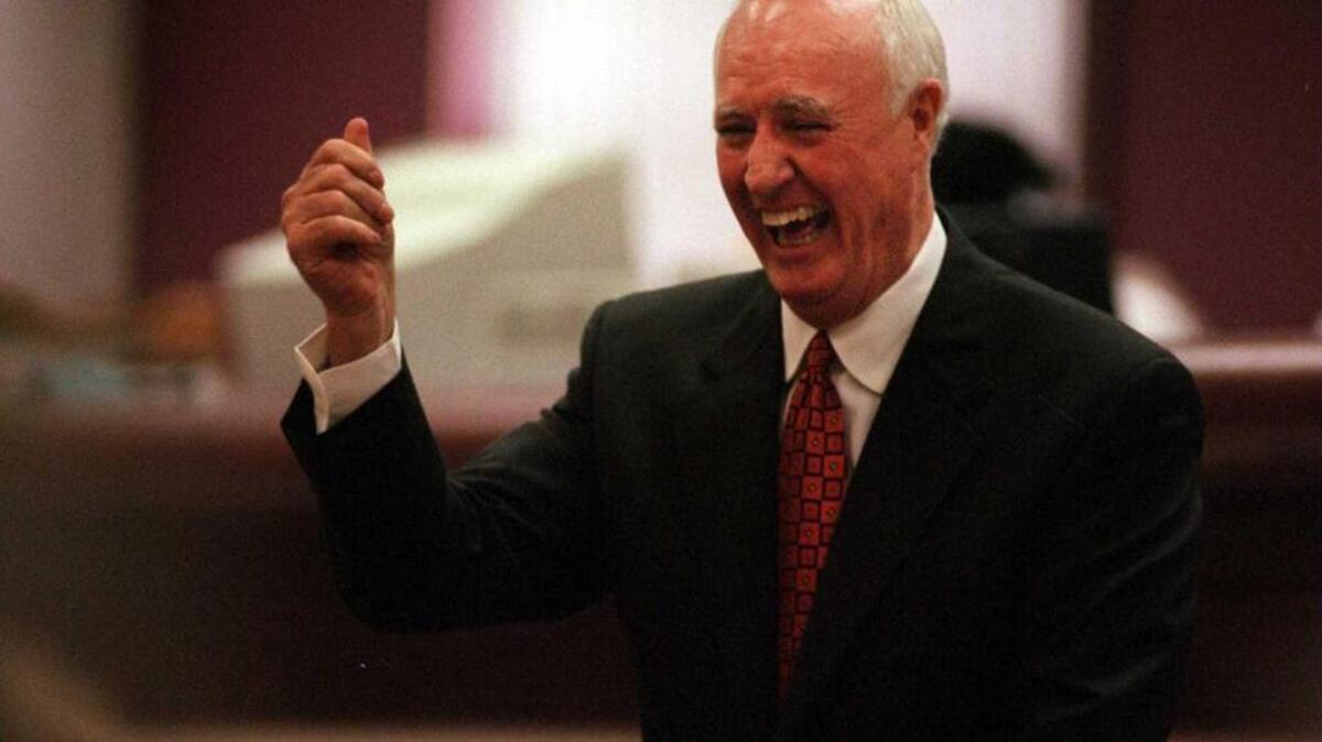 Senate Democratic Leader John Land back when the Democrats ran the SC Senate