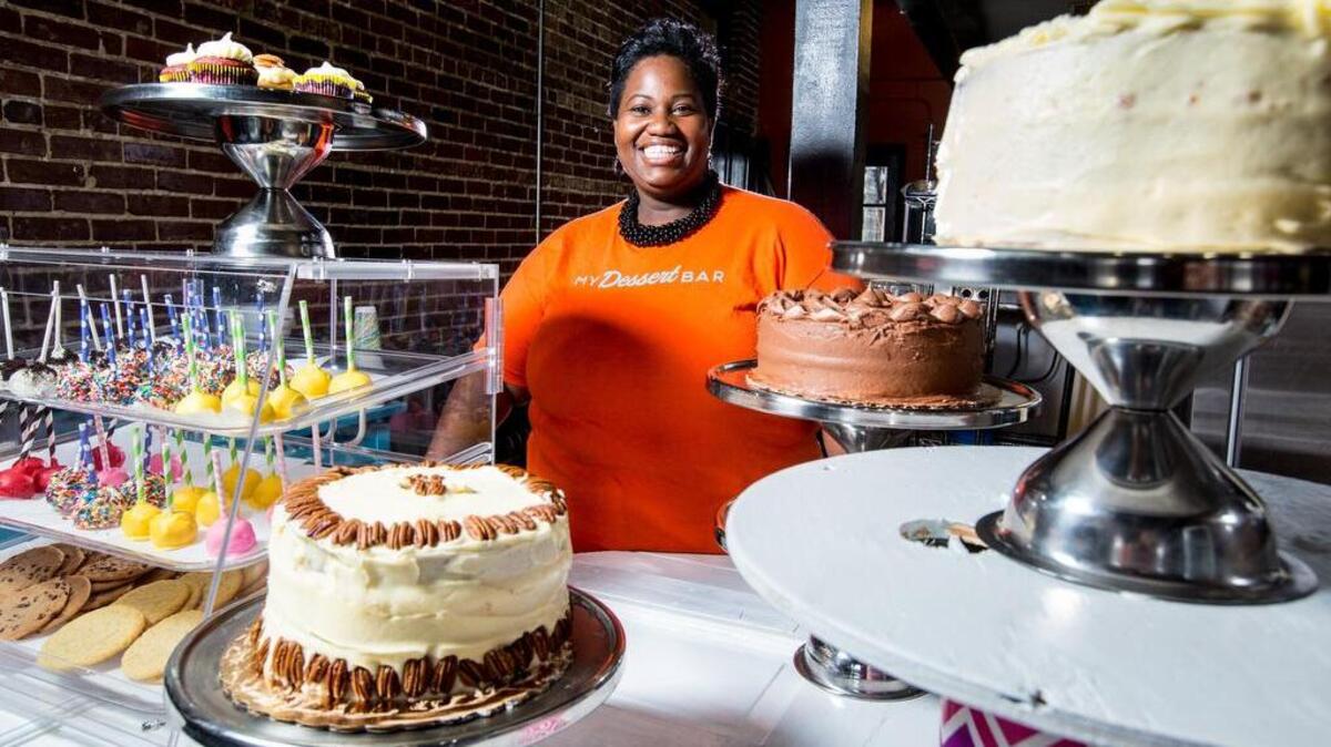 Shennice Cleckley built her brick-and-mortar business, My Dessert Bar, online. Columbia is working with Google to help other local businesses follow suit.