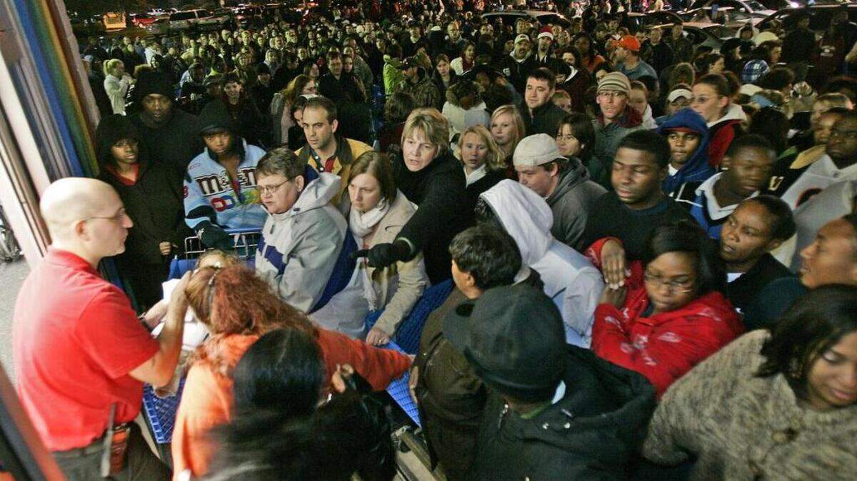 A great day for shoppers doesn’t necessarily mean a great day for retail workers.