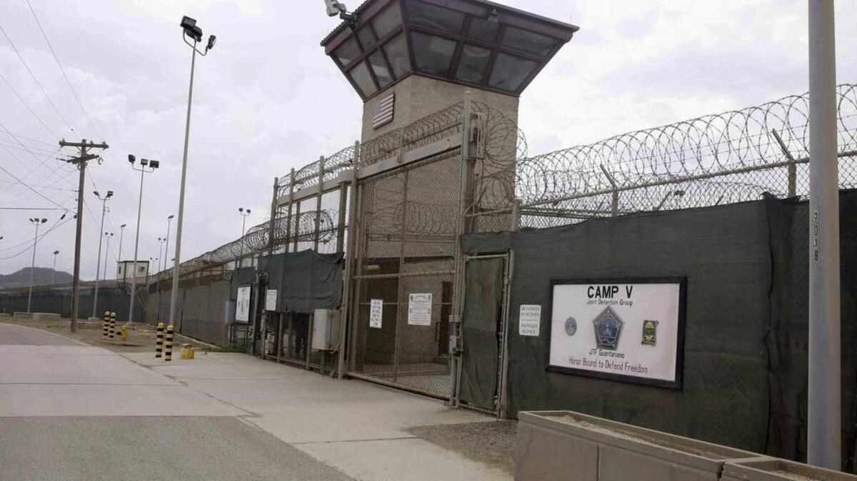 
The U.S. military’s Guantanamo Bay detention center, at Guantanamo Bay Naval Base, Cuba. 
