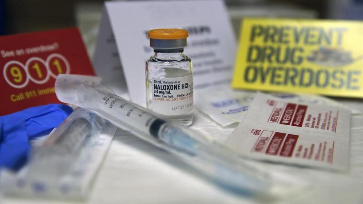 An overdose of opiates essentially makes the body forget to breathe. Naloxone works by blocking the brain receptors that opiates latch onto and helping the body remember to take in air.