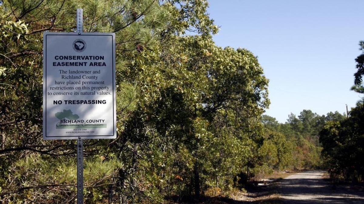 Royal Roseberry made arrangements with Richland County to place his property in a conservation easement. The land, which has been the Roseberry family home since the 1940s features a pristine pond and 50 acres of woodlands.