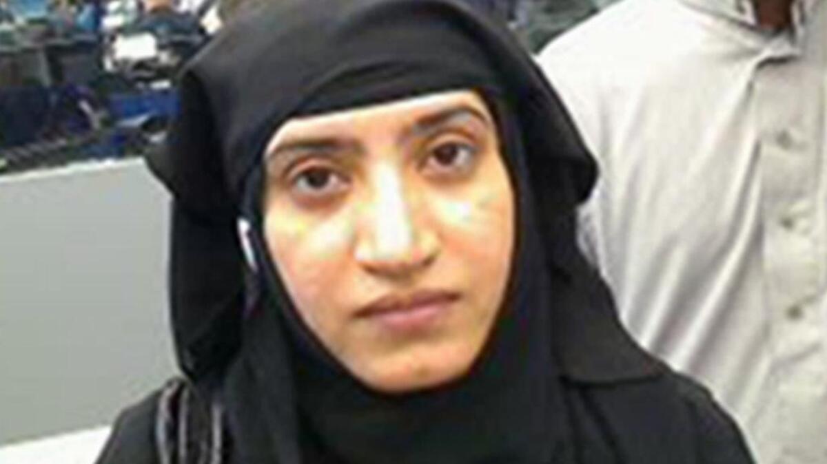 Tashfeen Malik, left