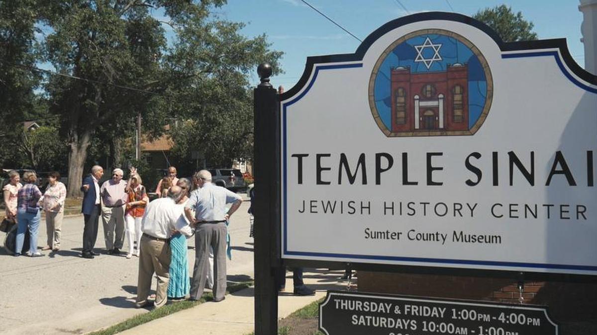 The Jewish History Center at Temple Sinai in Sumter opened in June.