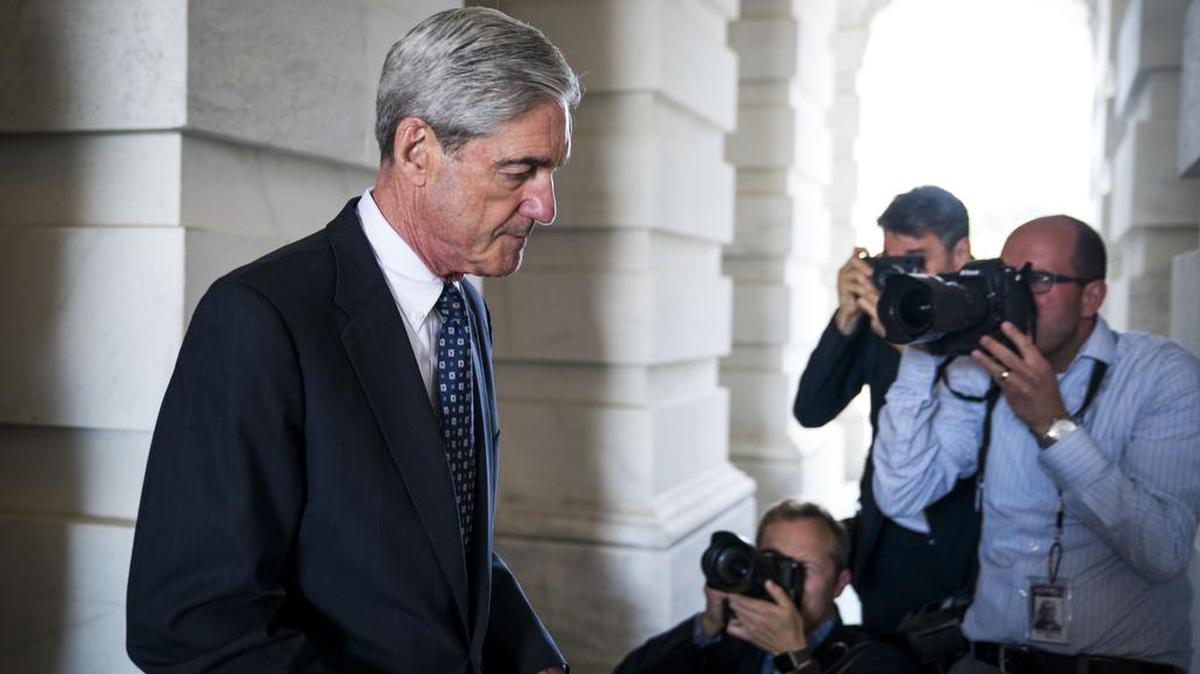 FILE — Robert Mueller, the former FBI director and special counsel who is leading the Russia investigation, leaves the Capitol in Washington, June 21, 2017. President Donald Trump’s team is looking for information that could get investigators recused or justify firing Mueller, according to three people with knowledge of the research effort. (Doug Mills/The New York Times)