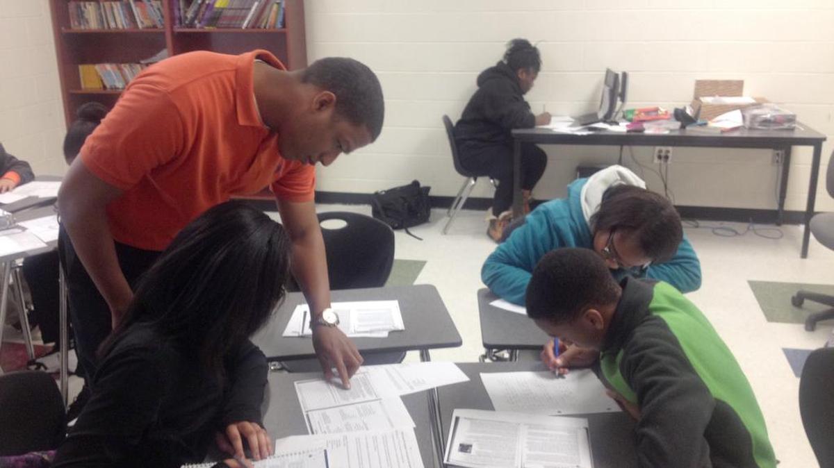 Teach for America transformed Donald Petty II from a SC Army National Guard veteran into a teacher at Lee Central Middle School in Bishopville.