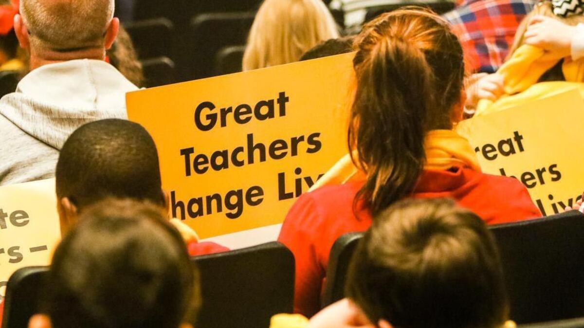 Advocates of private and public-school choice gathered at the Township Auditorium for the the My SC Education Rally during National School Choice Week. Students, parents, educators and community leaders filled the auditorium to sing, cheer and promote school choice. 1/27/16