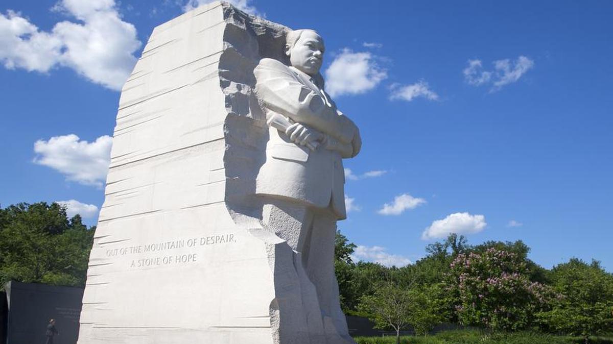 The Martin Luther King Jr. Memorial in Washington.