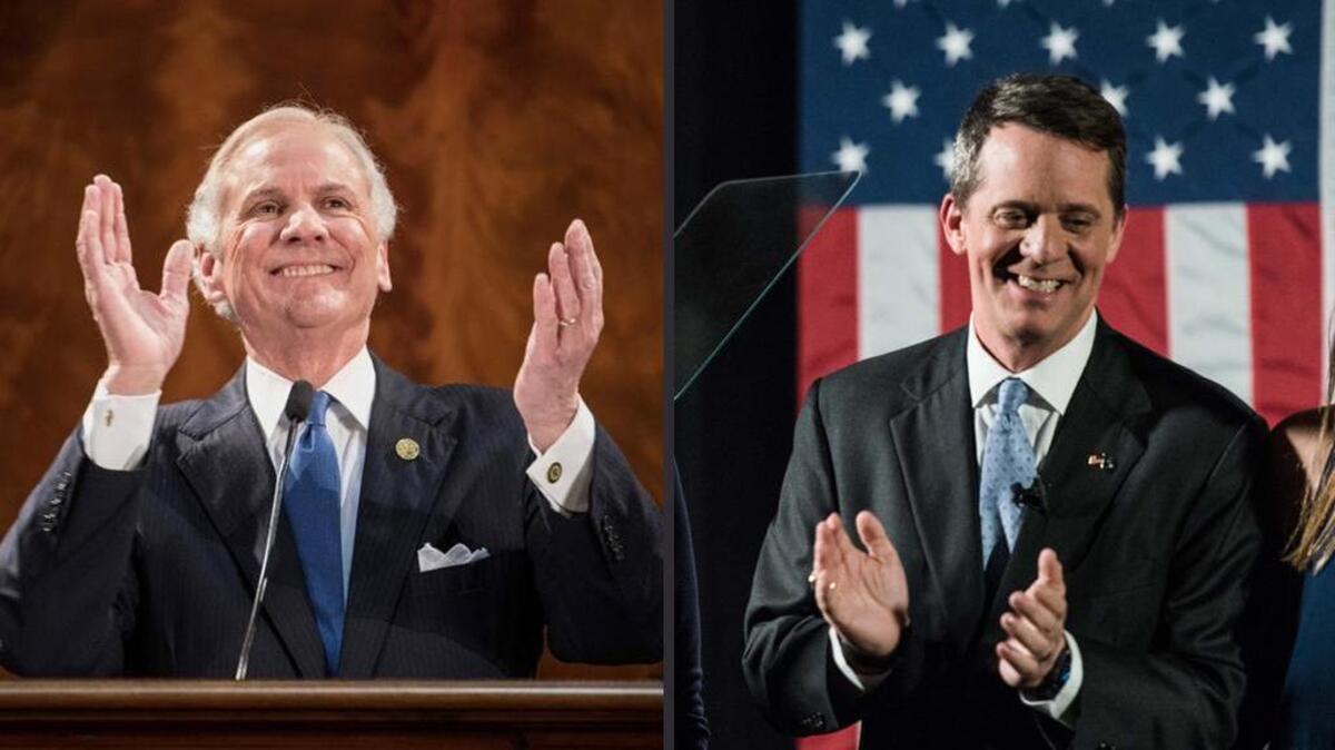 SC Gov Henry McMaster and SC Rep James Smith