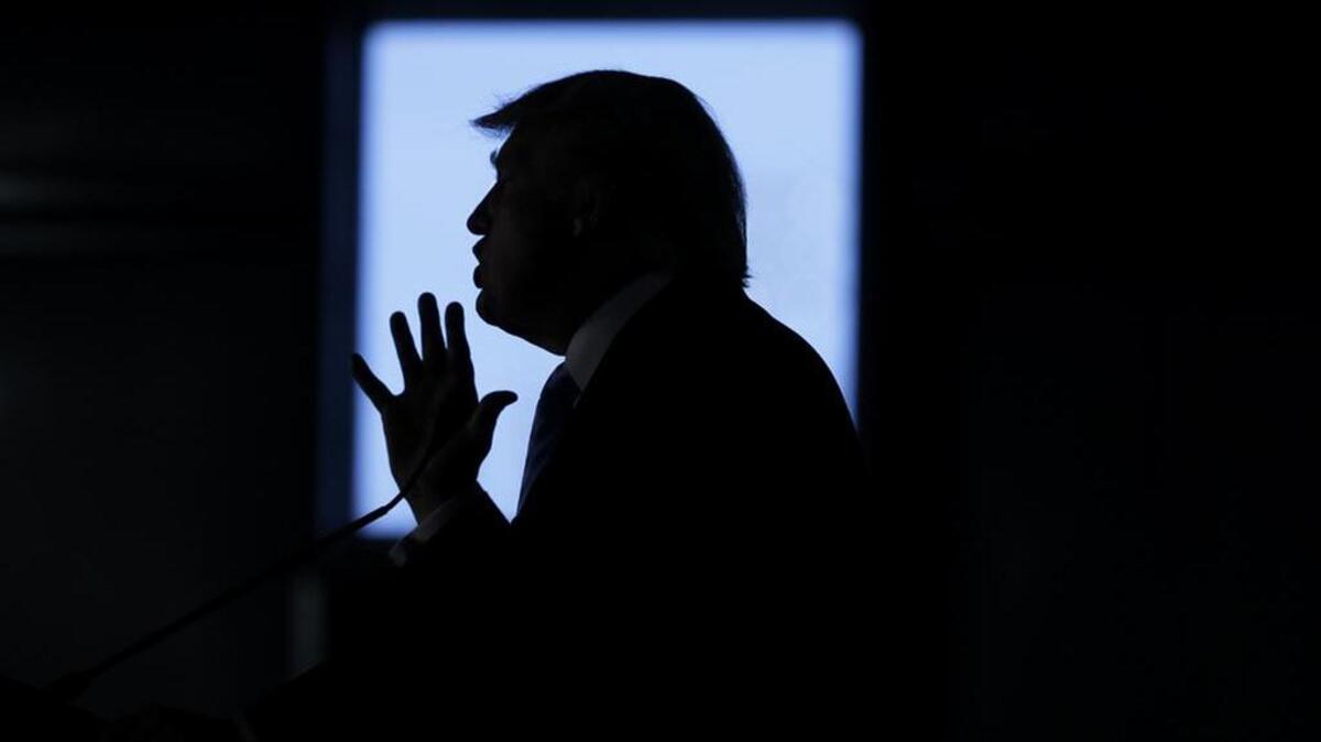 Republican presidential candidate Donald Trump