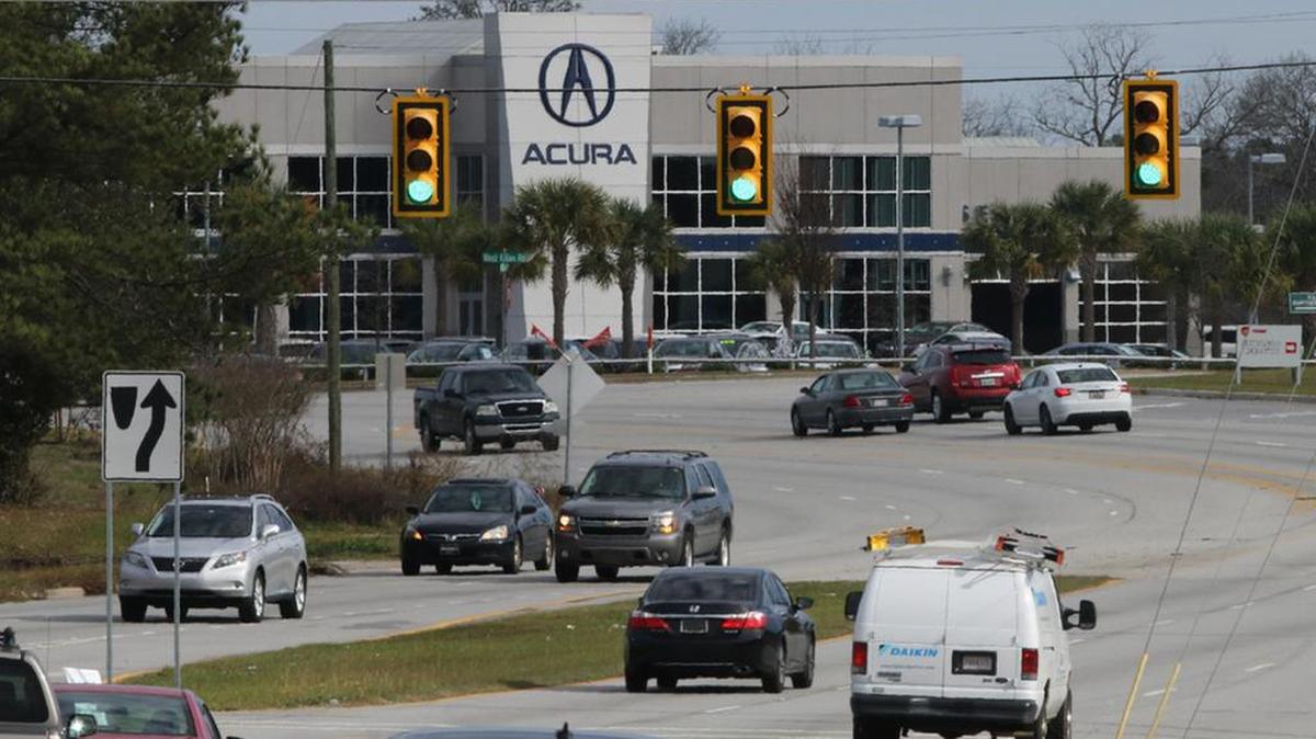 Auto dealerships line Killian Road near I-77 in Northeast Richland County.