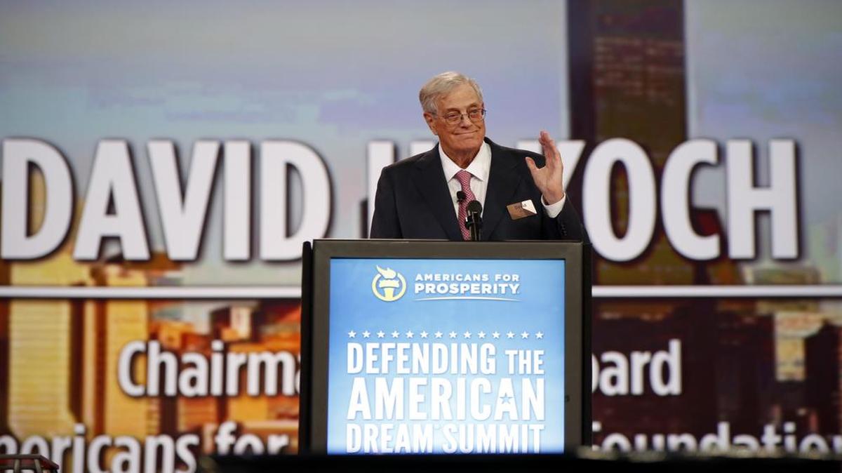 Americans for Prosperity Chairman David Koch