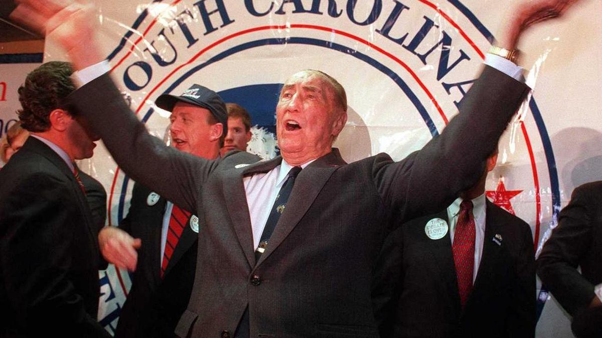 Sen Strom Thurmond left the Democratic Party when it embraced civil rights.